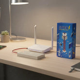 20,000mAh mini UPS power bank for powering compatible WiFi routers and networking devices during power interruptions.