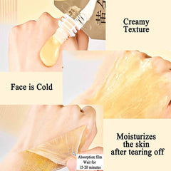 Retinol Snake Venom Peptide Gold Mask Moisturizing Anti-aging Anti-wrinkle Brightening Oil Control Mask Skin Care 100ml