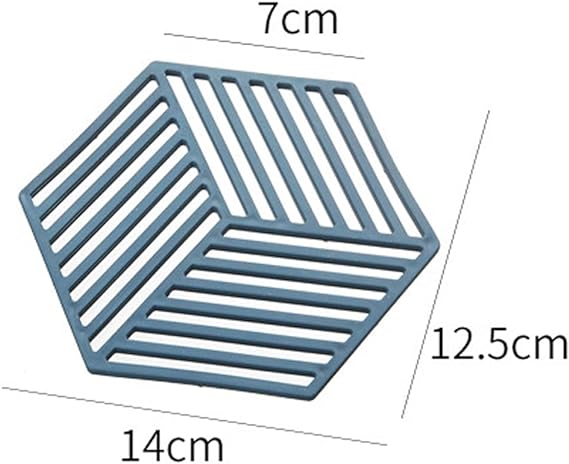 1PCS Multifunction Heat Resistant Silicone Mat Drink Cup Coasters Nonslip Pads Pot Holder Table Placemat Kitchen Accessories