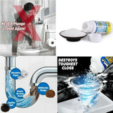 Pipe Dredge Deodorant - Quick Wash Sink and Drain Cleaner (100g)