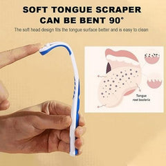 Double-Head Stainless Steel Tongue Cleaner