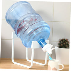 Metal Water Bottle Stand with Dispensing Nozzle
