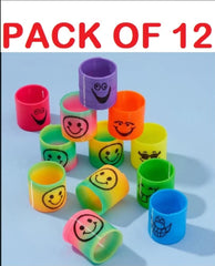 12-Piece Magic Slinky Spring Sensory Fidget Toys