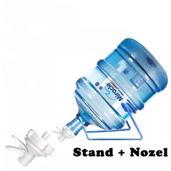 19 L Litter Water Bottle Stand And Nozzle With Stopper – Durable High Quality Dispenser With Premium Box Packaging For Home And Office Use