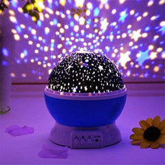 Night Light Star Lamp Starry Sky Projector | 360° Rotating LED Star Light Lamp With Multicolor Projection | Perfect Table Night Lamp Gift For Babies And Children