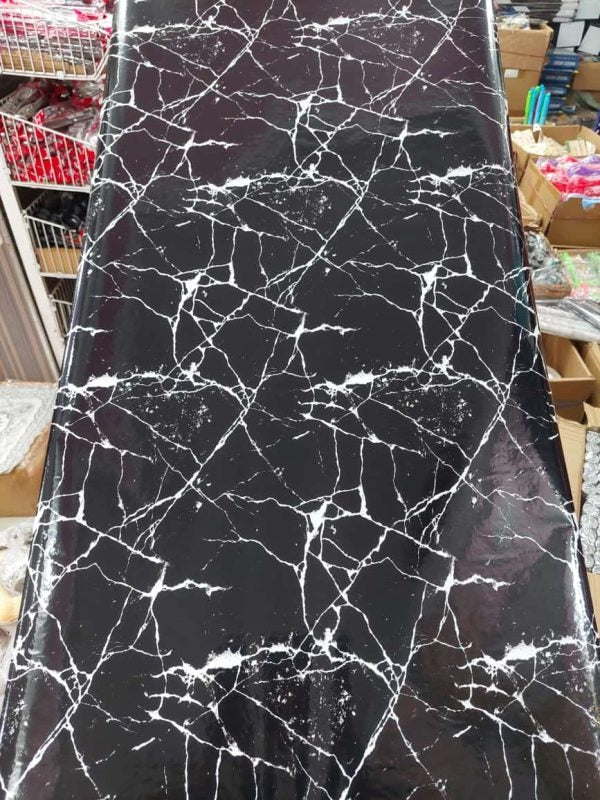Self-Adhesive Kitchen Marble Sheet Waterproof Heat Resistant Wall 40 x 200cm