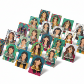 Earrings Eidi Cards – Pack of 27 Mini Festive Cards without Jewellery (Random Designs)