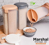 3-in-1 airtight partitioned food container with separate compartments for fresh and organized meals.
