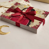 Decorative Eidi money card set with 9 festive cards for family, friends, and loved ones.
