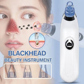 Derma suction facial vacuum cleaning device designed for convenient facial skincare and cleansing routines.
