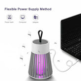 Electric shock mosquito killer lamp designed to attract and eliminate mosquitoes and flying insects.