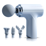 Massage gun with three attachments