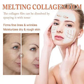 Nano soluble collagen film designed for convenient skincare application and daily beauty routines.