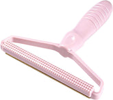 Portable clothes fuzz shaver lint remover for removing lint, fuzz, and fabric pills from garments.