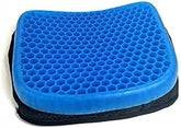 Breathable honeycomb gel seat cushion designed for comfortable sitting support at home, office, and travel.