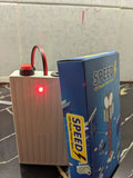 Portable mini UPS for WiFi routers with a 20,000mAh battery capacity for continuous backup power.