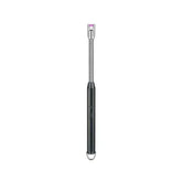 USB rechargeable 360° rotatable arc lighter with a flexible neck for convenient everyday lighting.