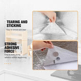 Waterproof aluminum foil sticker designed to resist heat, moisture, and everyday kitchen spills.