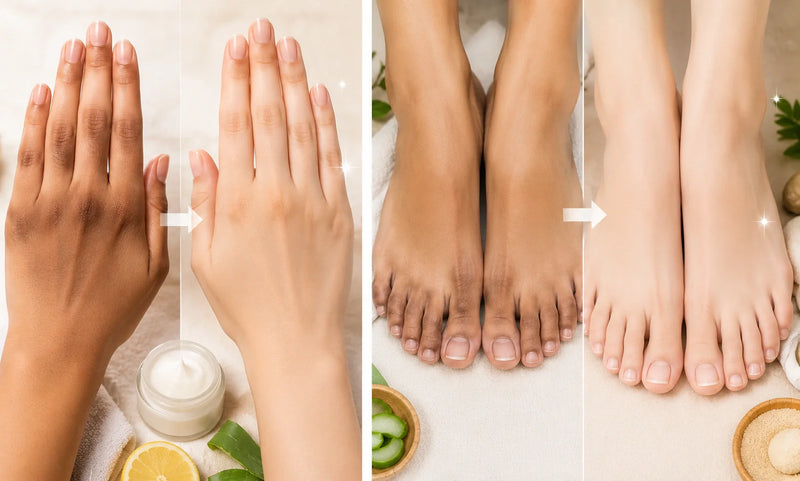 How to Lighten Dark Knuckles and Feet Fast in Pakistan