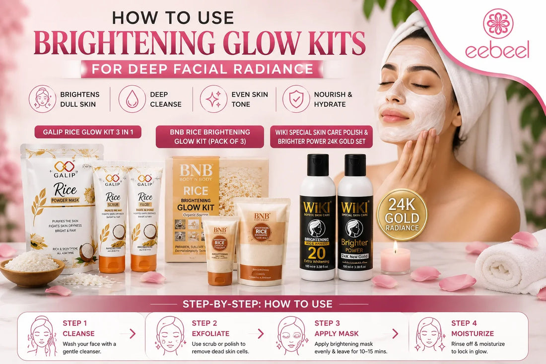 How to Use Brightening Glow Kits for Deep Facial Radiance