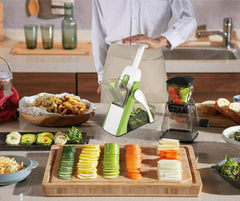 4-in-1 Adjustable Vegetable Cutter & Shredder