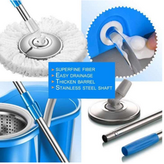 360° Rotating Interchangeable Floor Cleaning Mop