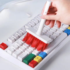 Soft Brush 5 in 1 Multi-Function Cleaning Tools Kit for Keyboard Earphone Cleaner Soft High-Density Brush Set
