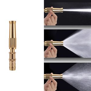Adjustable High-Pressure Garden Hose Spray Nozzle