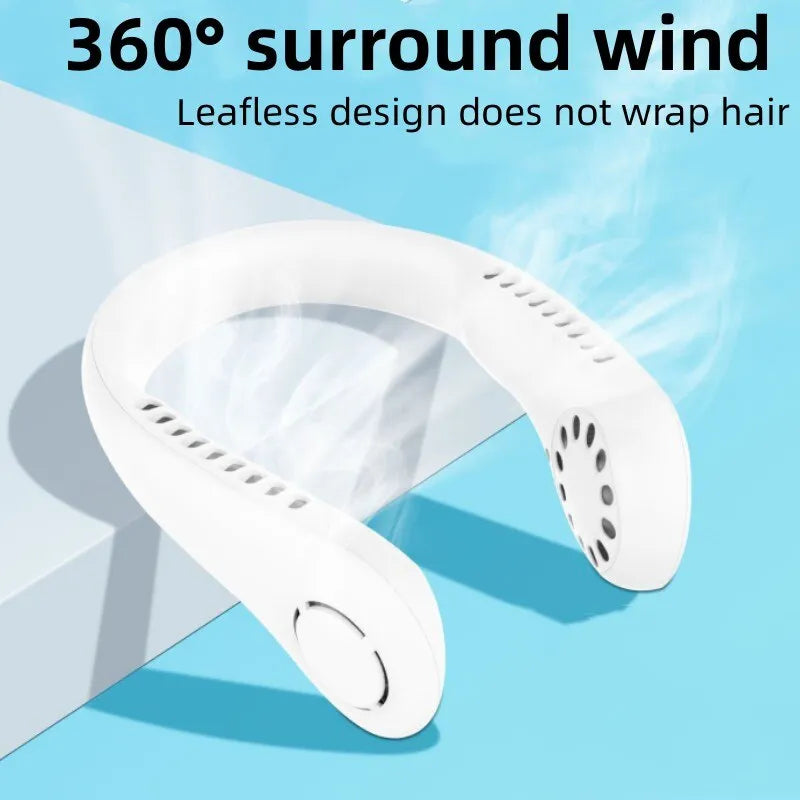 Portable Bladeless Neck Cooling Fan