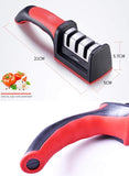 3-Stage Diamond Knife Sharpener Set