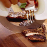 Stainless Steel Circular Rolling Kitchen Knife