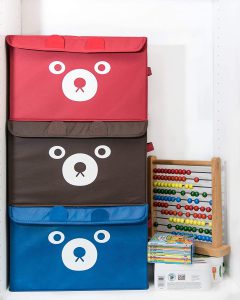 1 Pc Panda Design Folding Storage Bins Quilt Basket Kid Toys Organizer Storage Boxes Cabinet Wardrobe Storage Bag