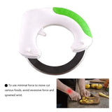 Stainless Steel Circular Rolling Kitchen Knife