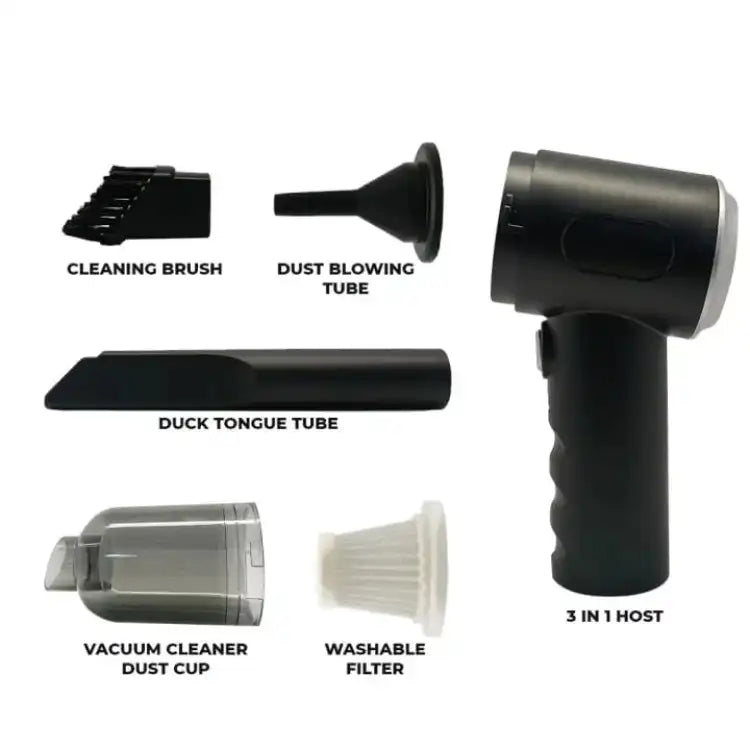 3 In 1 Portable Vacuum Cleaner For Car, home