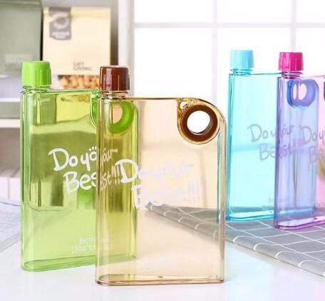 Ultra-Slim Notebook Style Water Bottle