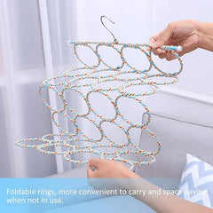 28-Hole Multi-Purpose Scarf & Belt Organizer Hanger