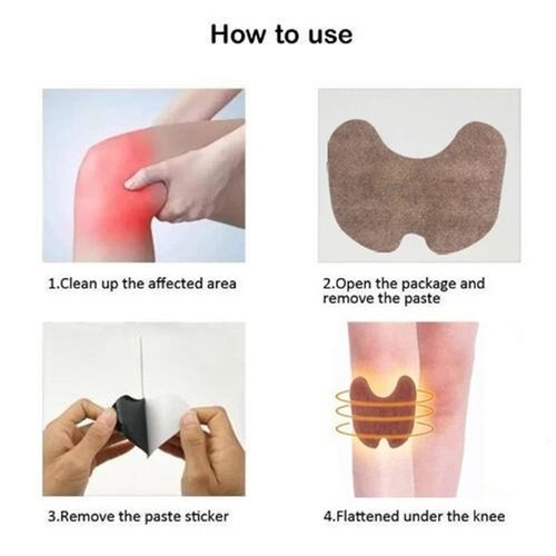 Wormwood Extract Knee Pain Relief Plaster (10pc)