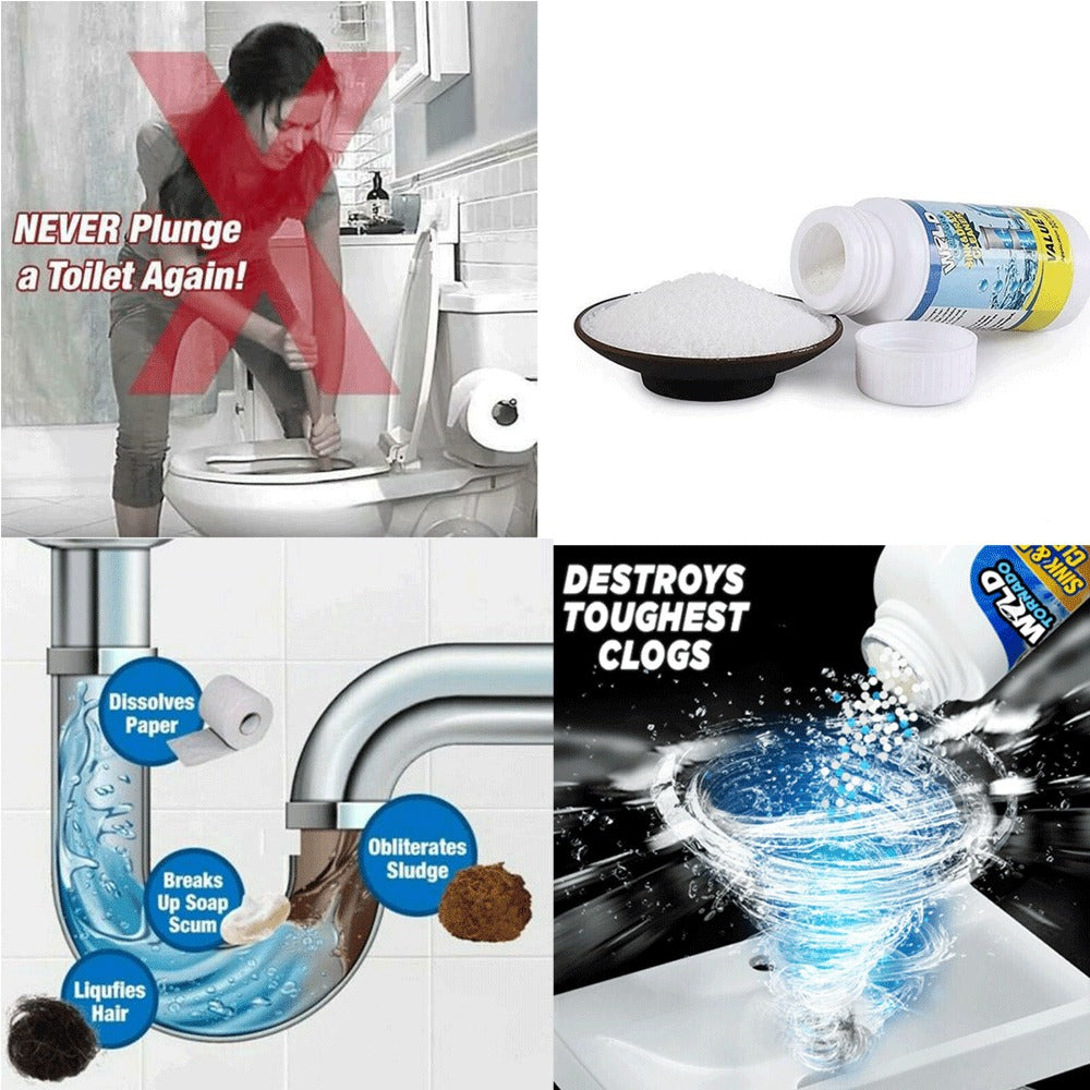 100g Quick-Wash Sink & Drain Pipe Cleaner
