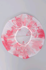 Waterproof Floral Print Reusable Shower Cap
