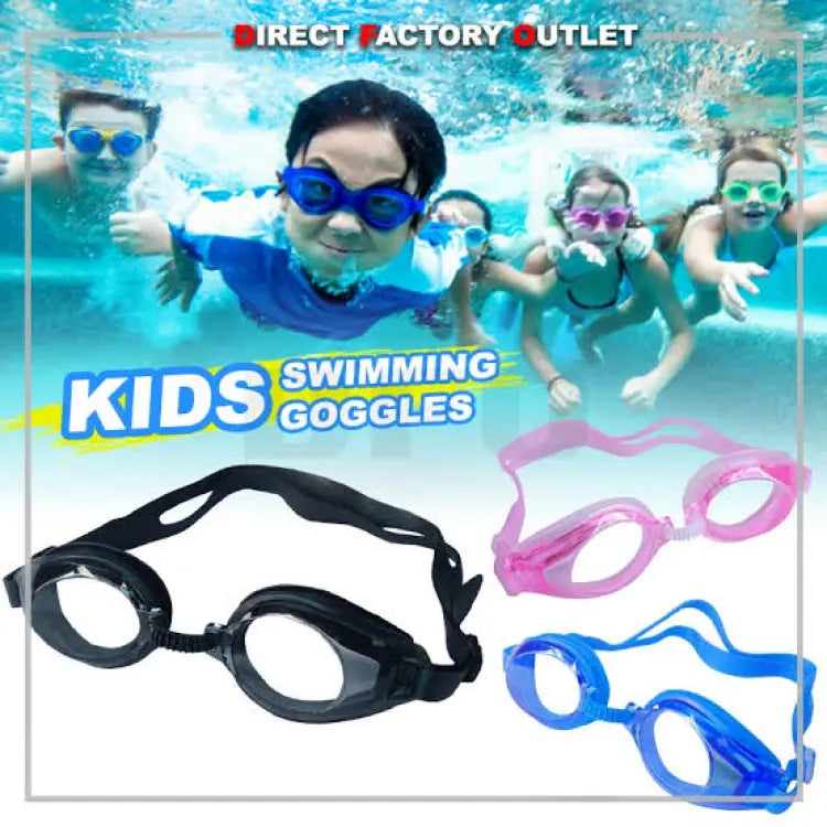 3 in 1 Swimming Goggles Advanced Swimming Goggles For Kids And Adults (Random Color)