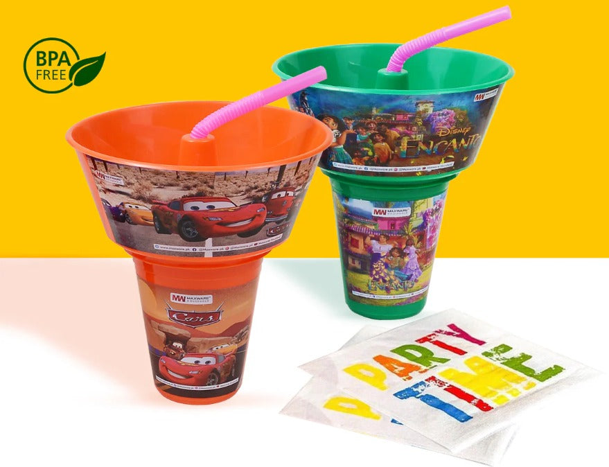 2-in-1 Character Snack Tub & Straw Cup
