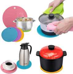Multifunction Heat Resistant Silicone Mat Nonslip Pads Pot Holder Table Place mat