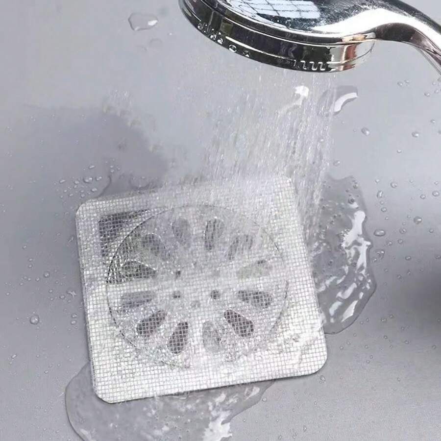 (pack Of 10) Multifunctional Net Sticker Drainer Net For Bathroom - Kitchen Etc | Window Screen Repair Patches For Door Window