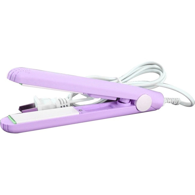 Portable Mini Hair Straightener with Ceramic Plates