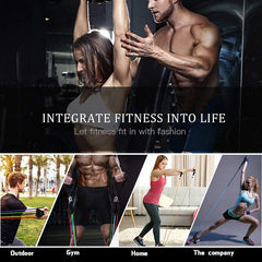 11-Piece Power Resistance Band Strength Training Set