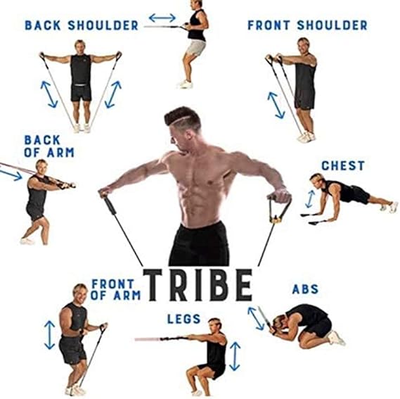 11-Piece Power Resistance Band Strength Training Set