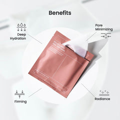 Bio-Collagen Real Deep Mask, Hydrating Over Night, Facial Sheet Mask, Pore Minimising, Firming, Collagen Mask, Hydrating Overnight Skin Care Mask