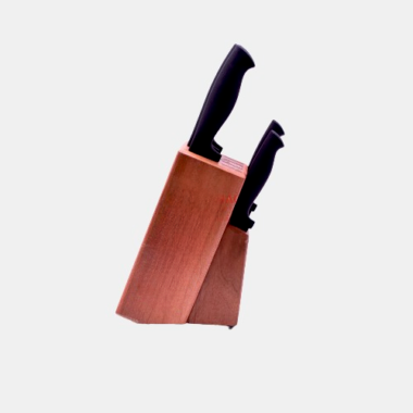 Wooden Kitchen Knife Block & Display Stand