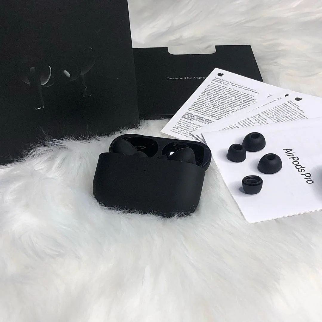 Airpods Pro 2 Noise Reduction Wireless Earbuds - Airpods Pro 2 with ANC | Airpods For Android & IOS  | Wireless Charging Airpods - Black