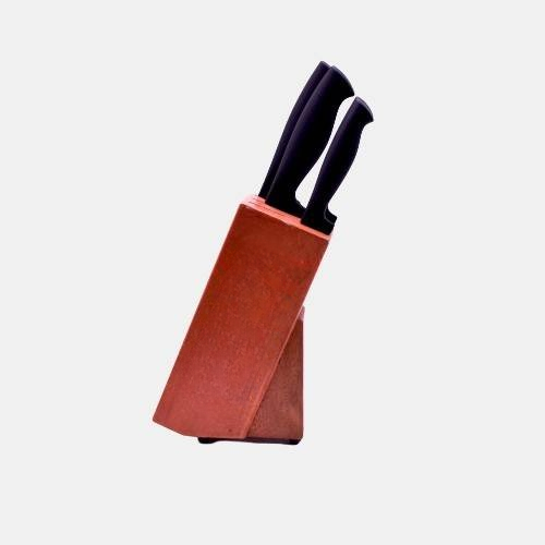 Wooden Kitchen Knife Block & Display Stand